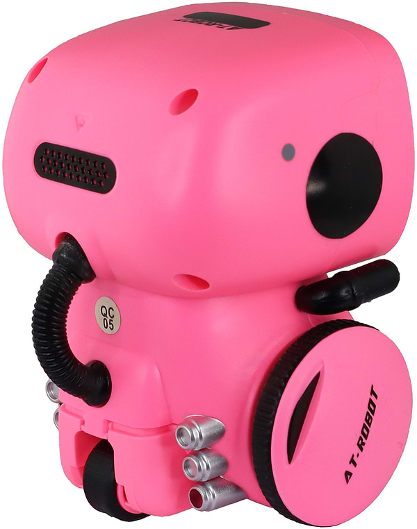 Фото - Інтерактивний робот AT-Robot з голосовим керуванням Рожевий (озвуч.укр.) (AT001-04-UKR)