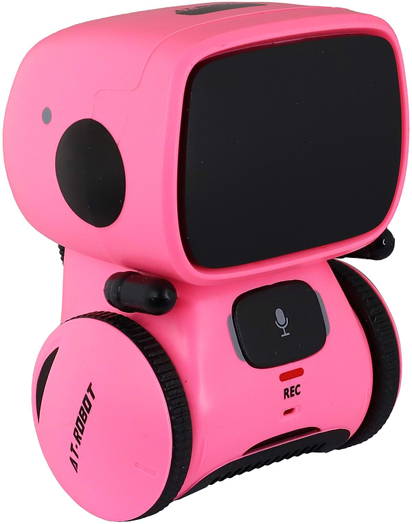 Фото - Інтерактивний робот AT-Robot з голосовим керуванням Рожевий (озвуч.укр.) (AT001-04-UKR)