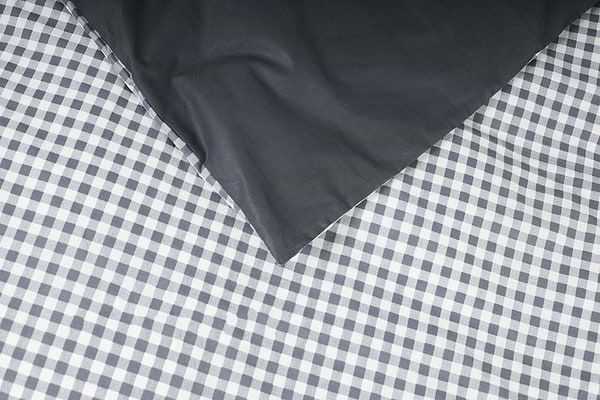 Фото - Комплект постельного белья Moon&Star 160х220х2 нав. 2х70х70 Gray Square Ranforce Elite (MS-820000032)