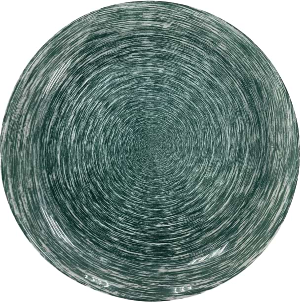 Тарілка десертна Luminarc Brush Mania Metall Green 20,6 см (V5416) - Фото 1