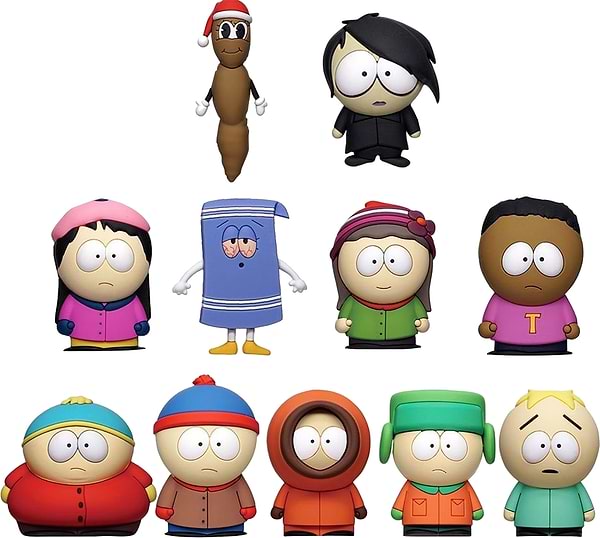 Фото - Игровая фигурка-сюрприз Monogram на клипсе серии Южный Парк S1 в ассортименте (63410)