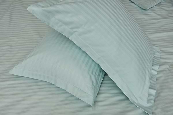 Фото - Комплект постельного белья Moon&Star 160х220х2 нав. 4х50х70 Stripe Mint Satin Stripe (MS-820000623)