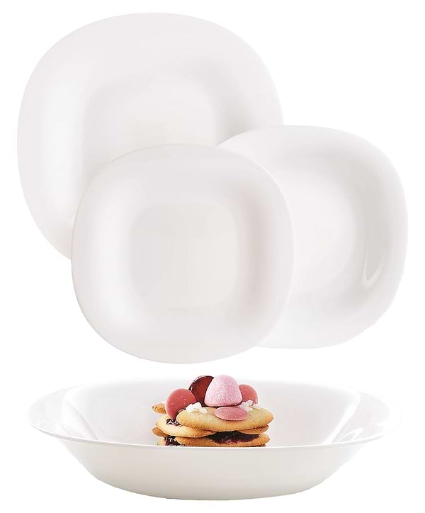 Фото - Столовый сервиз Luminarc CARINE WHITE 18 пр. (N2184)