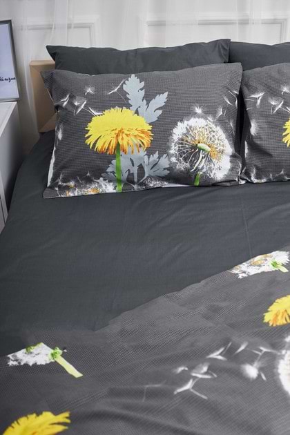 Фото - Комплект постільної білизни Moon&Star 160х220х2 нав. 4х50х70 Dandelion Бязь Gold Люкс (MS-820000973)