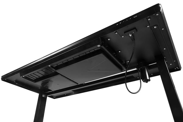 Фото - Стіл з електрорегулюванням висоти Barsky StandUp Black glass (BST-11new)