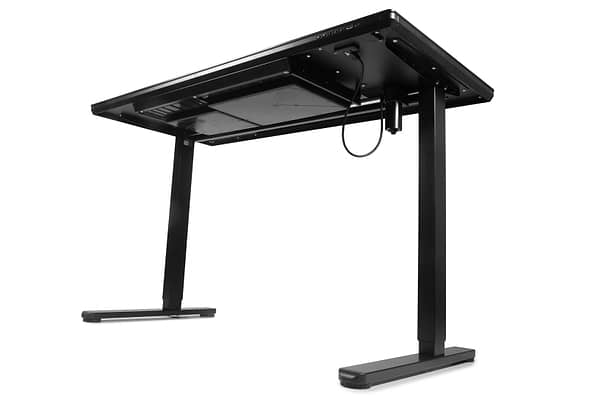 Фото - Стіл з електрорегулюванням висоти Barsky StandUp Black glass (BST-11new)
