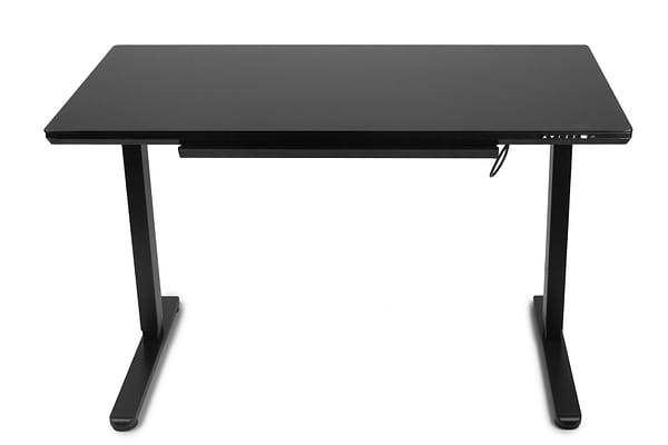 Фото - Стіл з електрорегулюванням висоти Barsky StandUp Black glass (BST-11new)