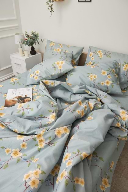 Фото - Комплект постельного белья Moon&Star 143х210 Spring Flower Микросатин Premium (MS-820001405)