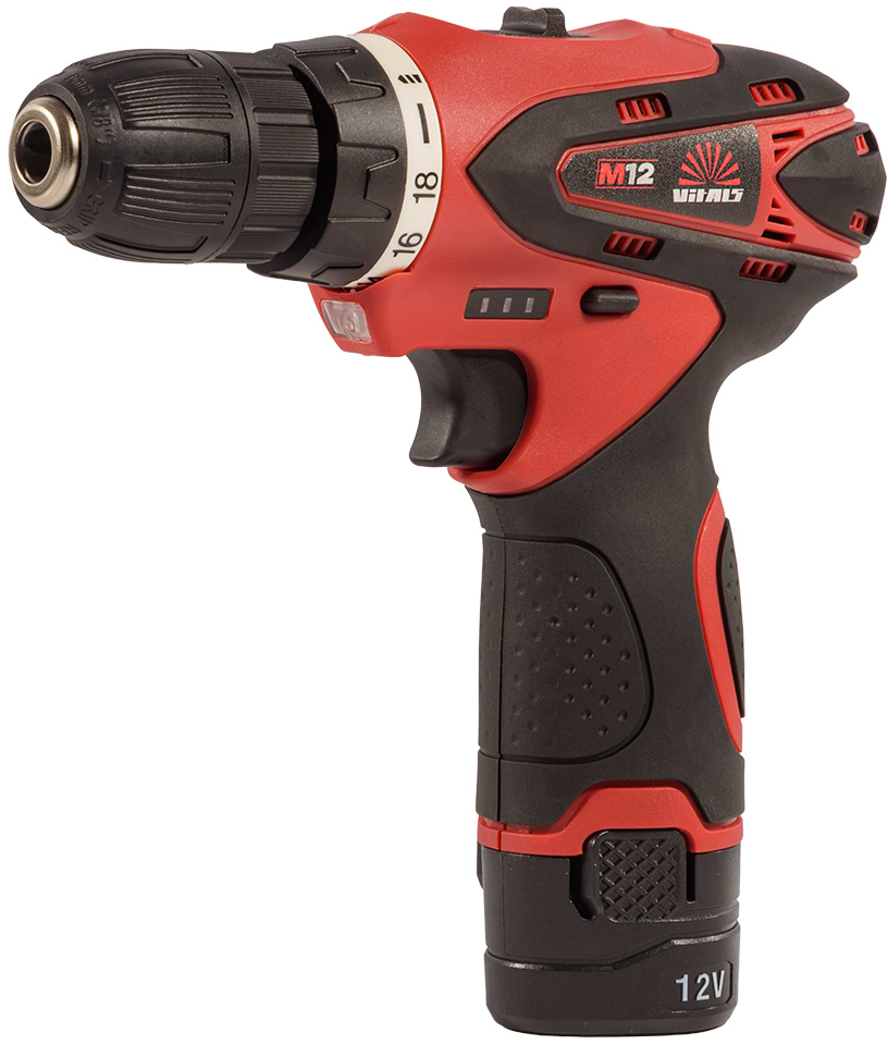 Дриль-шуруповерт VITALS AU 1221c Kit+