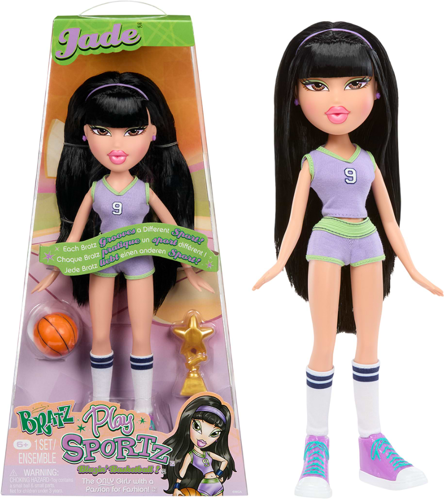 Кукольный набор Bratz серии Play Sportz – БАСКЕТБОЛИСТКА ДЖЕЙД с акссесуарами (569541)