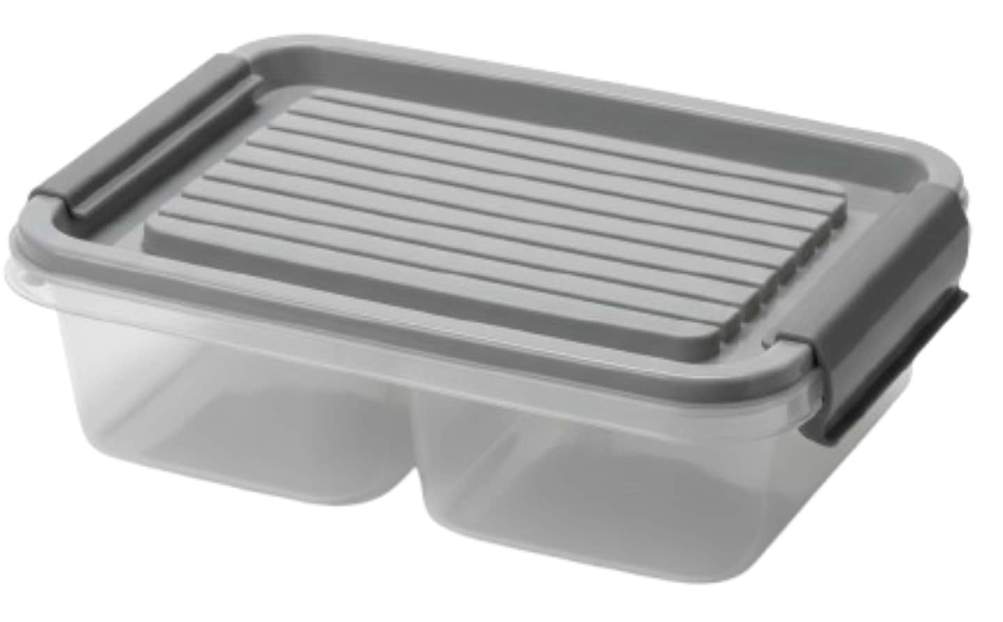 Ємність для зберігання Ardesto Fresh 2х0.25л Gray (AR1302R) - Фото 1