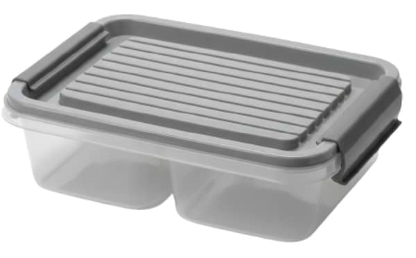 Фото - Емкость для хранения Ardesto Fresh 2х0.25л Gray (AR1302R) Фото - Емкость для хранения Ardesto Fresh 2х0.25л Gray (AR1302R)