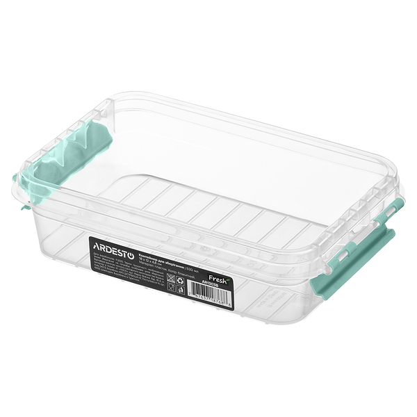 Фото - Ємність для зберігання Ardesto Fresh 0.52л Blue (AR1303B)