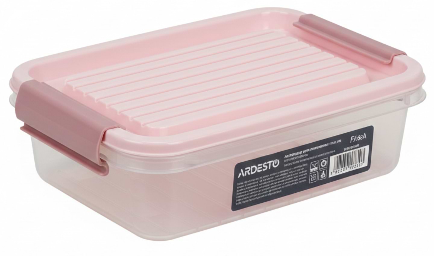 Ємність для зберігання Ardesto Fresh 0.52л Pink (AR1303P) - Фото 1