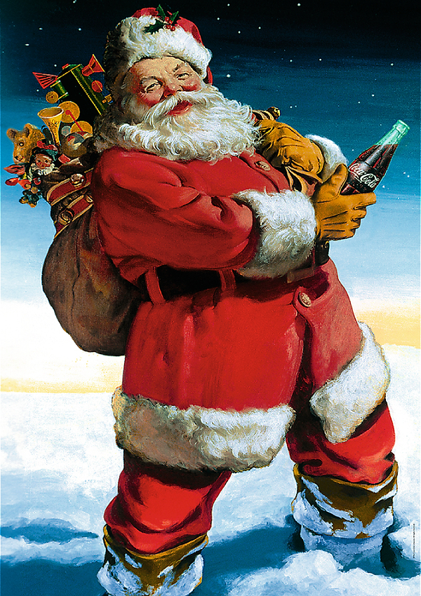 Фото - Пазлы (8+) Trefl Санта-Клаус в снегу 1000 эл. (09238)