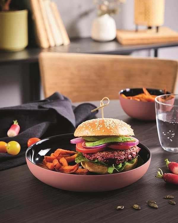 Фото - Блюдо Luminarc VICKY BLACK TERRACOTTA 21 см (Q8580)