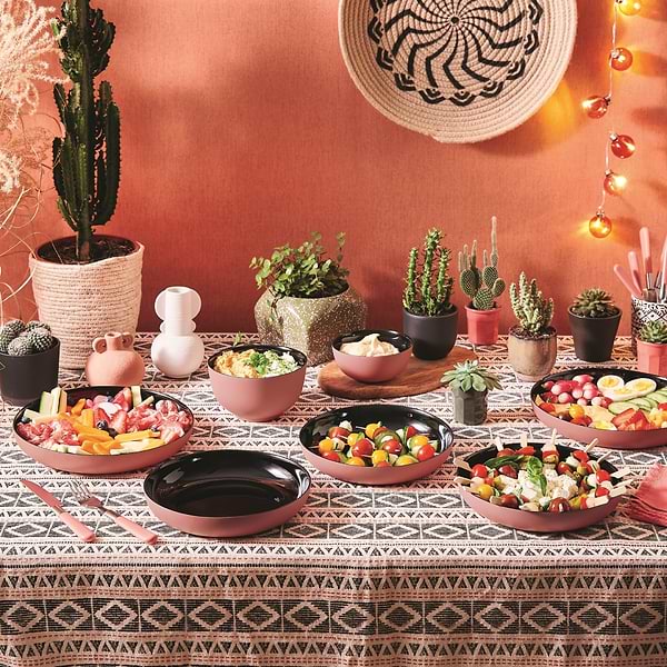 Фото - Блюдо Luminarc VICKY BLACK TERRACOTTA 21 см (Q8580)