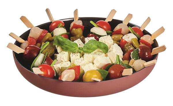 Фото - Блюдо Luminarc VICKY BLACK TERRACOTTA 21 см (Q8580)