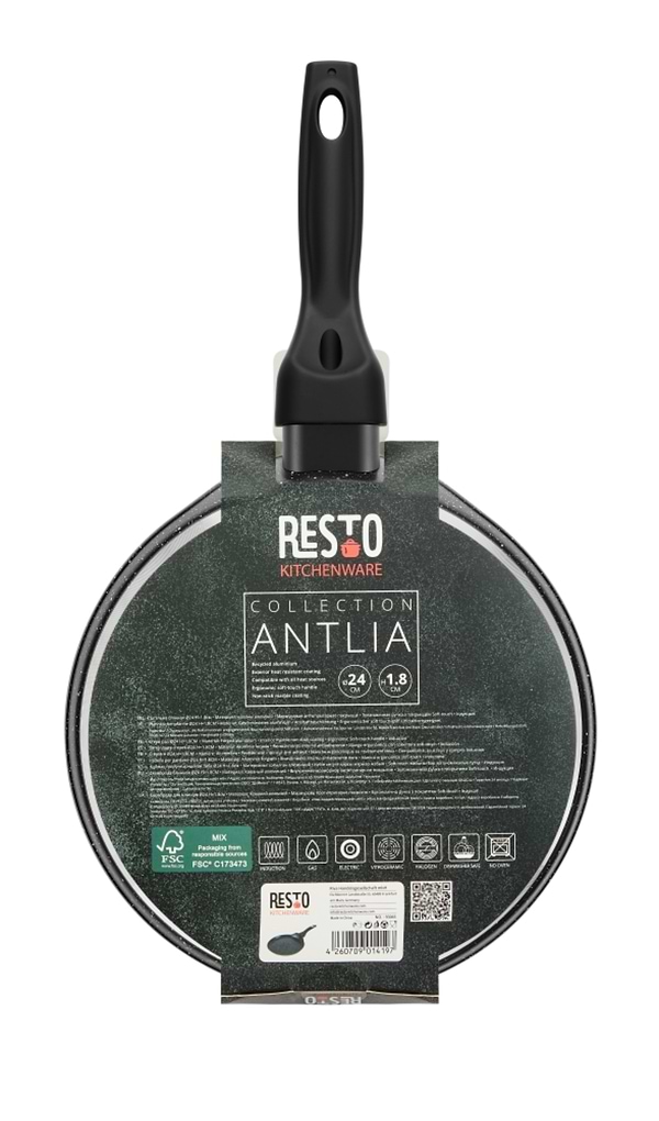 Фото - Сковорода для блинов RESTO ANTLIA 24 см (93065)