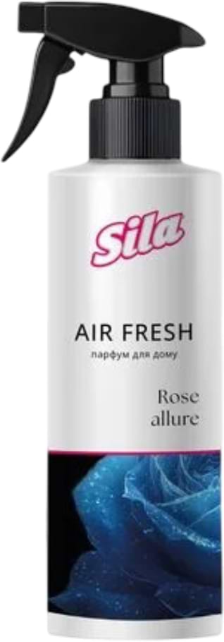 Освіжувач повітря спрей Sila Air Fresh Rose allure 400 мл (4823107609671)