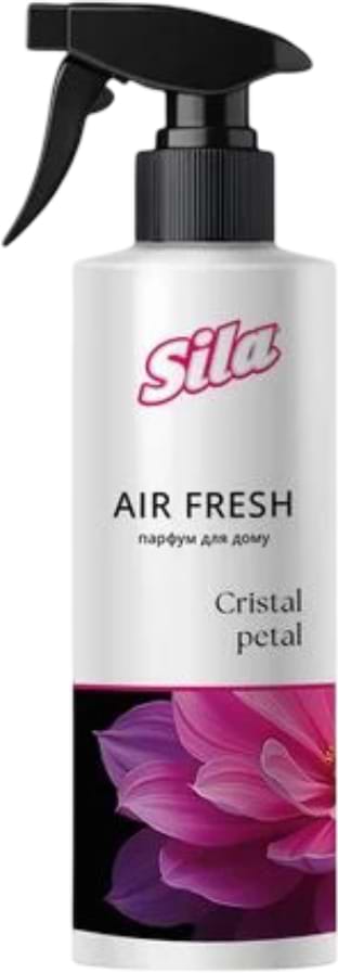 Освіжувач повітря спрей Sila Air Fresh Cristal petal 400 мл (4823107609664)