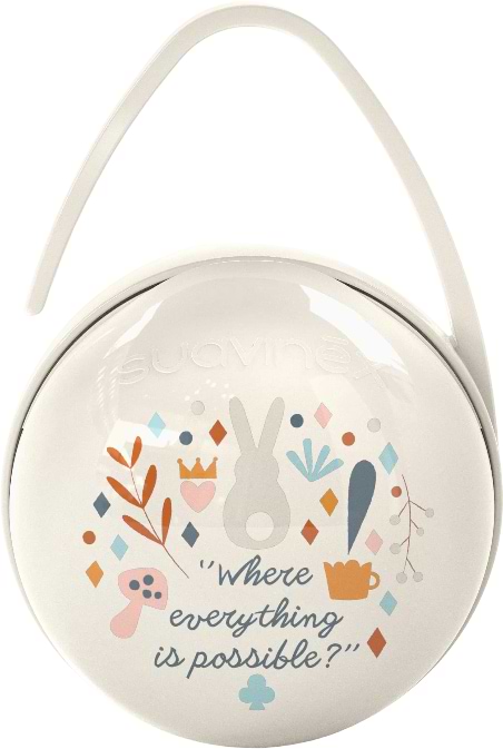 Контейнер для хранения пустышек Suavinex Wonderland белый (308737)