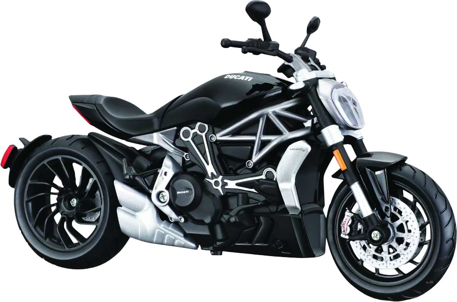 Коллекционная машинка 1:12 Maisto Мотоцикл игрушечный Ducati XDiavel S, масштаб 1:12