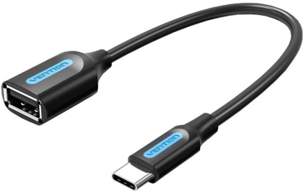 Фото - Переходник Vention USB 2.0 Type-C --> USB AF (OTG), 0.15m (CCSBB)