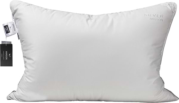 Фото - Подушка стандартна MirSon №208 Silver Cloud 50x70 см (2200009349010)