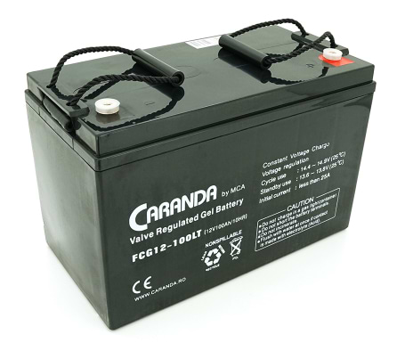 Аккумулятор для ИБП MCA FCG12-100LT GEL 12 V 100 Ah (37610)
