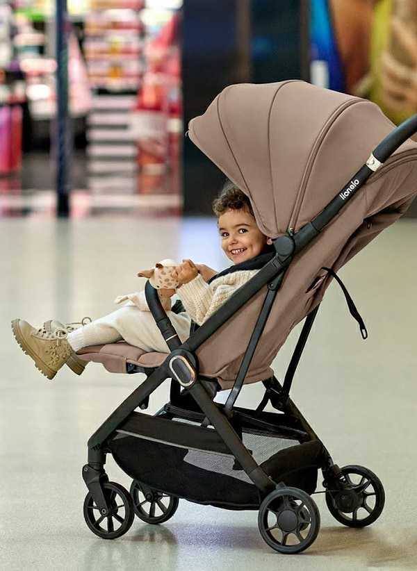 Фото - Коляска прогулочная Lionelo Bess Beige Sand