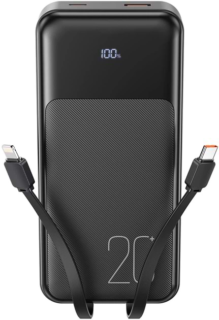 Батарея мобильная XO PR249 20000mAh 20W Black (PR249.black)