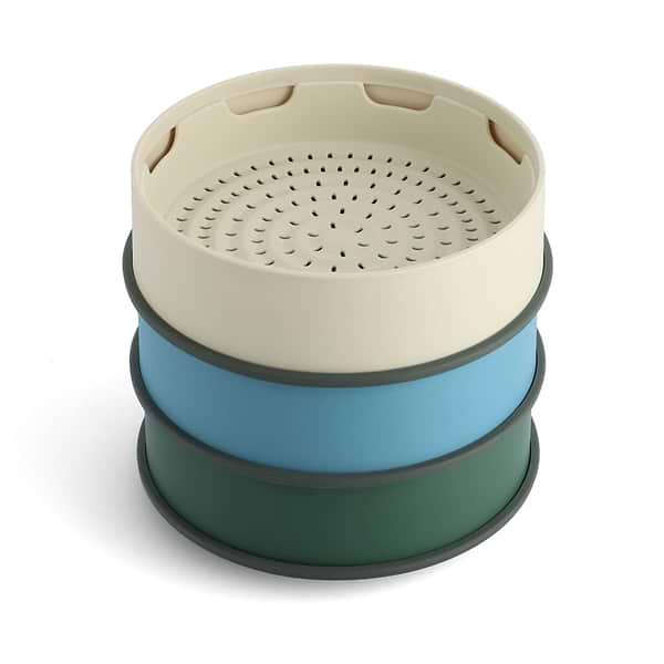 Фото - Емкость для приготовления на пару GreenPan Steam 24 см голубой (CC006630-001)