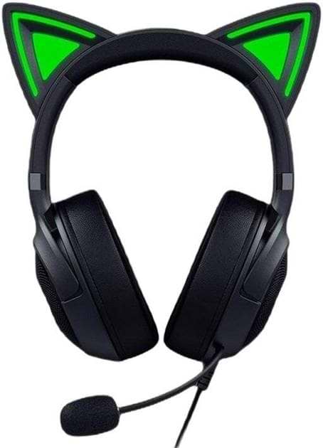 Фото - Гарнітура дротова ігрова Razer Kraken Kitty V2 Black USB (RZ04-04730100-R3M1)
