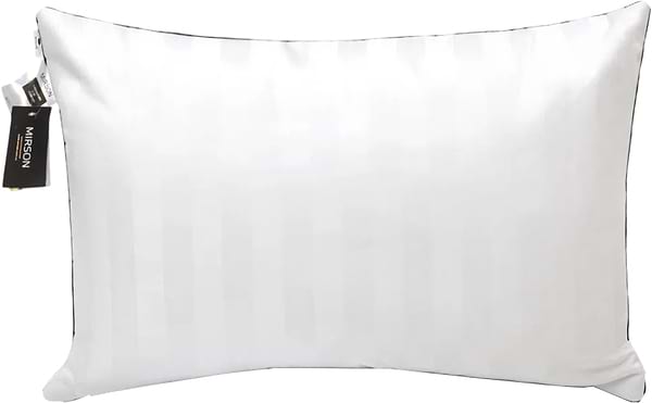 Фото - Подушка стандартная MirSon 1170 Royal Pearl Hand Made EcoSilk 40х60 см (2200001514980)