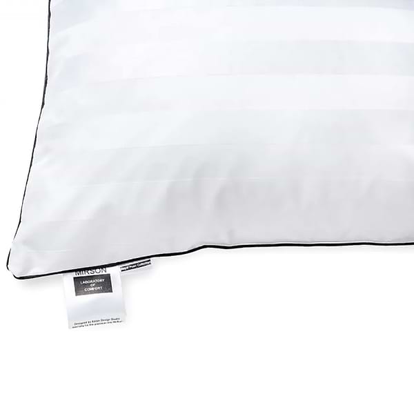 Фото - Подушка стандартная MirSon 1170 Royal Pearl Hand Made EcoSilk 40х60 см (2200001514980)