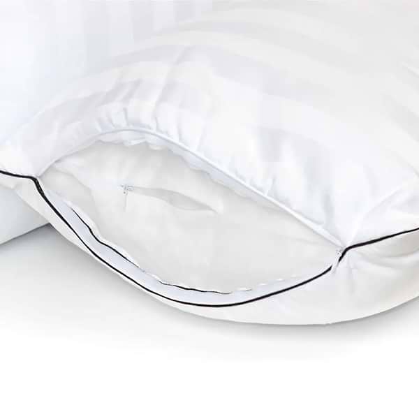 Фото - Подушка стандартная MirSon 1170 Royal Pearl Hand Made EcoSilk 40х60 см (2200001514980)