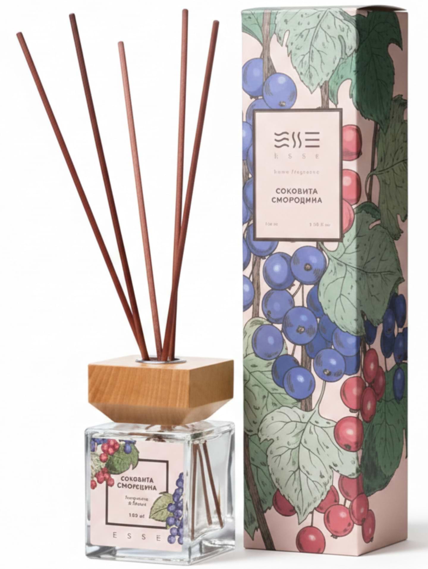 Аромадифузор Esse Home Соковита Смородина 100 мл (4820288090717) - Фото 1