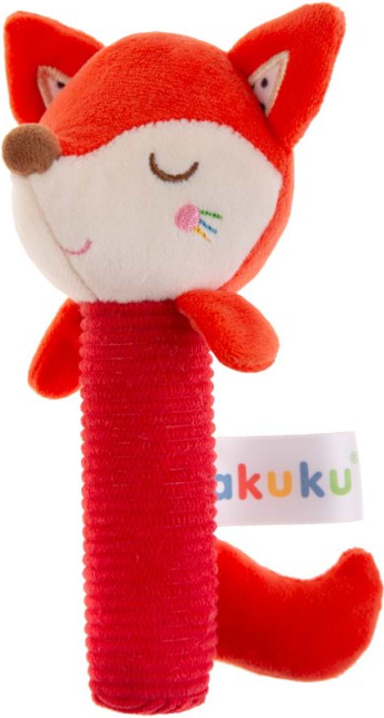 Фото - Погремушка Akuku Лисичка (A0643)