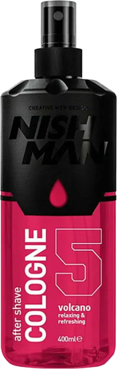 Одеколон после бритья Nishman Volcano Cologne No.5 400 мл (8682035080176)