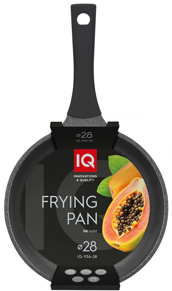 Фото - Сковорода универсальная IQ Be Solid 28 см (IQ-1156-28)