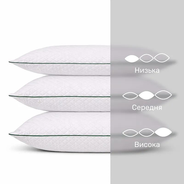 Фото - Подушка стандартна MirSon Eco Eco-Soft №466 60х60 см (2200000625229)