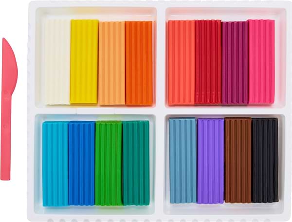 Фото - Пластилін класичний YES 16 кол. 320 г Minecraft (540674)