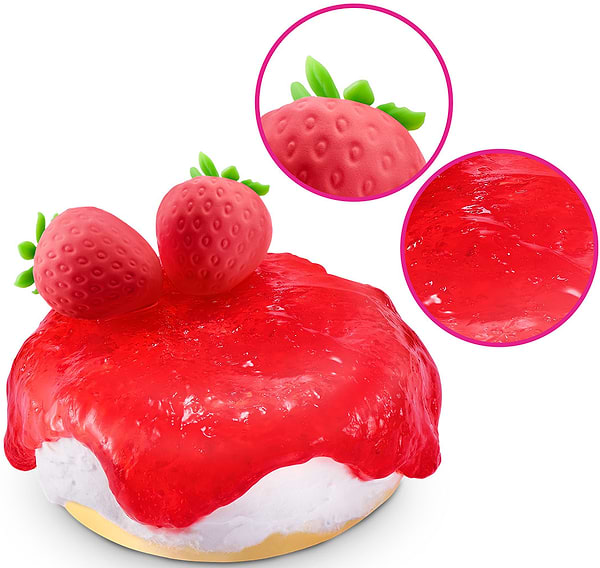 Фото - Фабрика слаймів Slime mart серії Shopping Bag – ПОЛУБНИЧНИЙ ЧИЗКЕЙК (15901A)