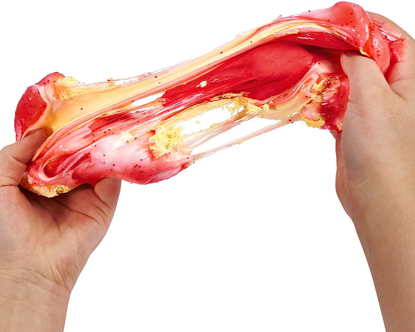 Фото - Фабрика слаймів Slime mart серії Shopping Bag – ПОЛУБНИЧНИЙ ЧИЗКЕЙК (15901A)