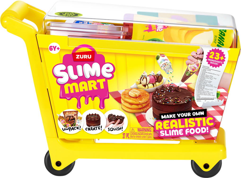 Фабрика слаймів Slime mart серії Shopping Cart – ВІЗОК СМАКОВ (15907)