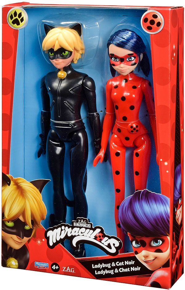Фото - Ляльковий набір Miraculous серії Basic – ЛЄДІ БАГ І СУПЕР-КОТ (50275)