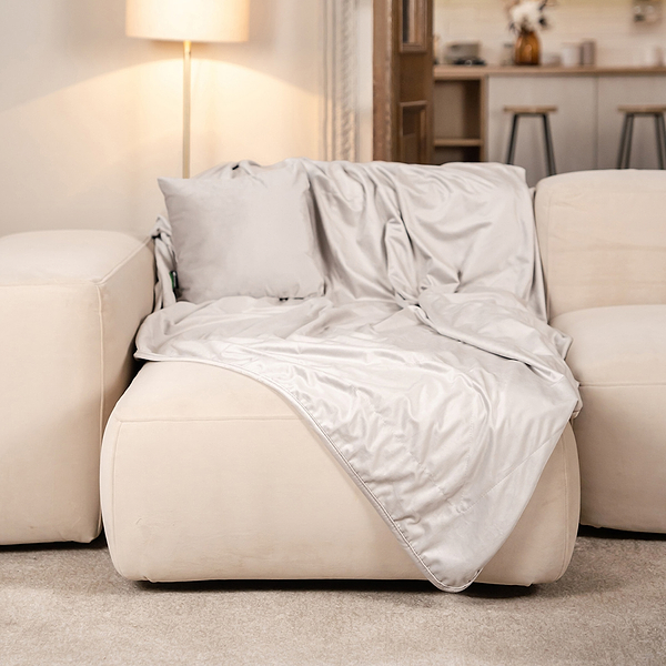 Фото - Плед двоспальний Sonex Aspen 220х240 сіре (SO102546)