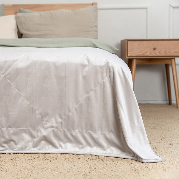 Фото - Плед двоспальний Sonex Aspen 220х240 сіре (SO102546)