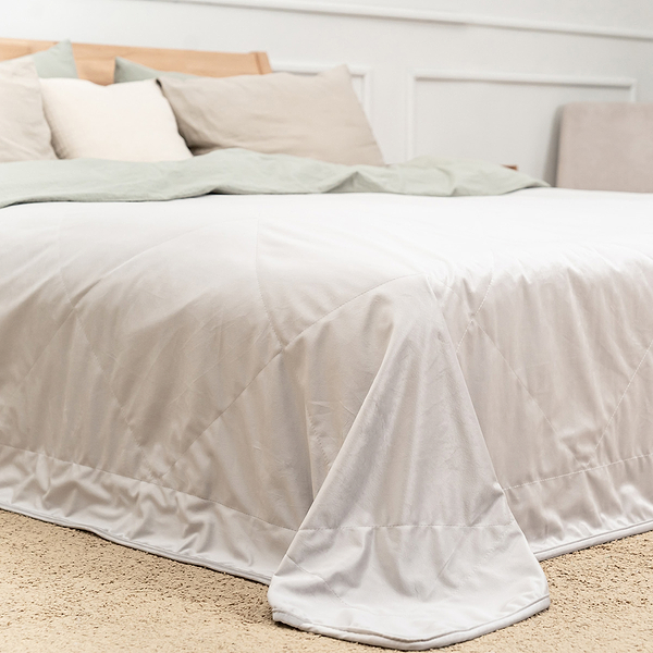 Фото - Плед двоспальний Sonex Aspen 220х240 сіре (SO102546)